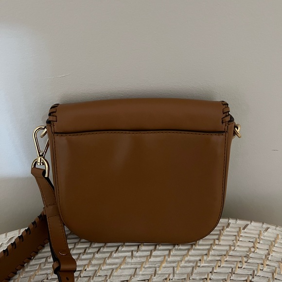 Michael Kors Half Dome Whipstitch Saddle Flap - WORN ONCE! - Picture 3 of 7